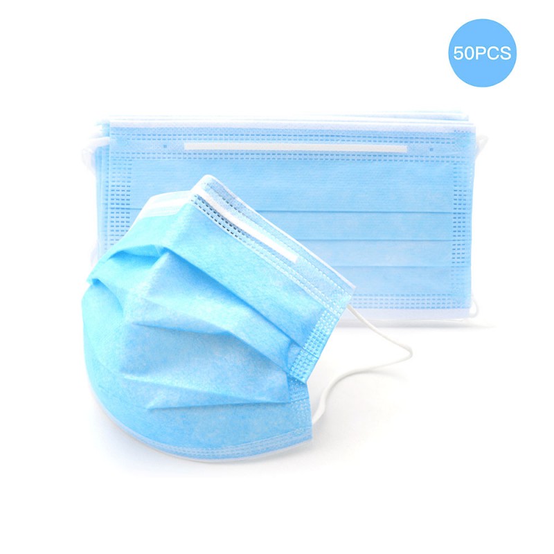 medical face mask blue or white out